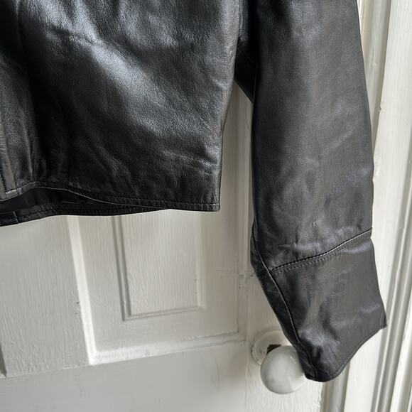 Tannery West Leather Bolero Leather Jacket - Picture 6 of 8